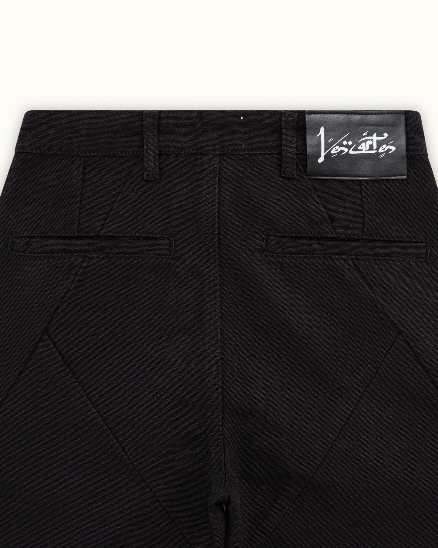 Black Crescent Pants
