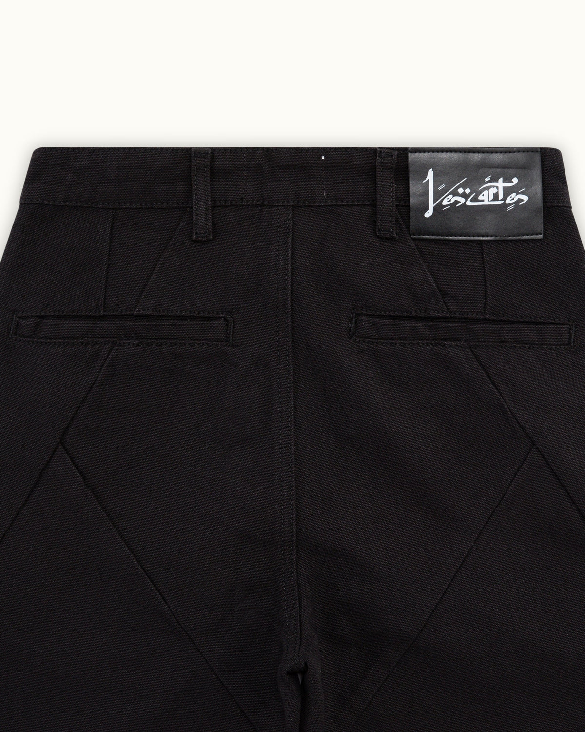 Black Crescent Pants