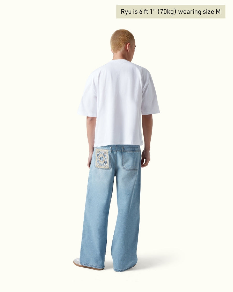 Rug Patchwork Denim