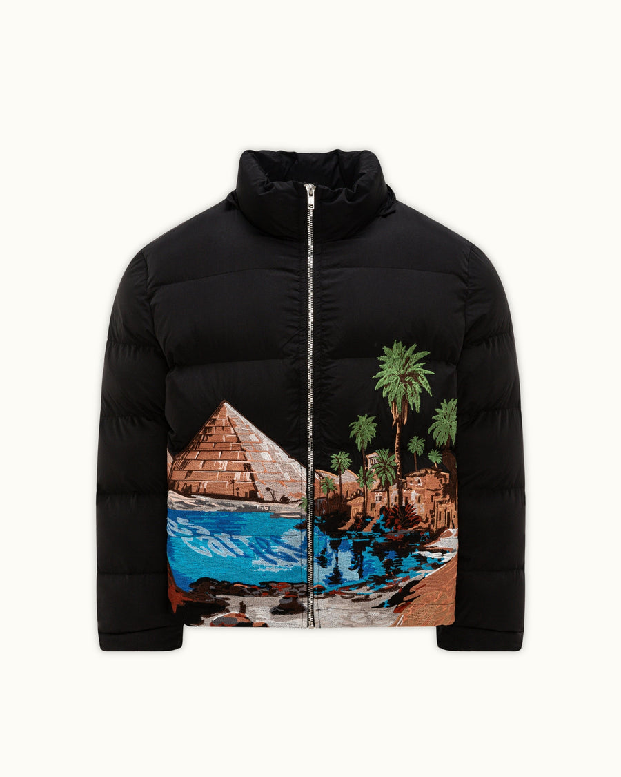 Rihla Puffer Black