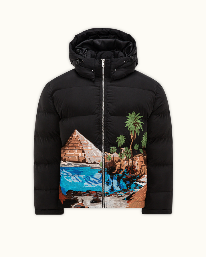 Rihla Puffer Black